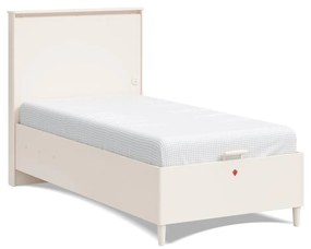 Pat cu lada de depozitare pentru copii 100x200 cm , Design modern, port USB, colectia Varia