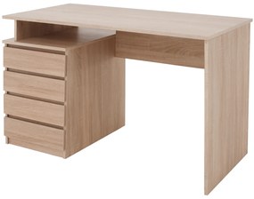 Masă de birou HANY NEW, stejar sonoma