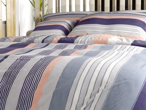 Lenjerie de pat din bumbac gri, NABON