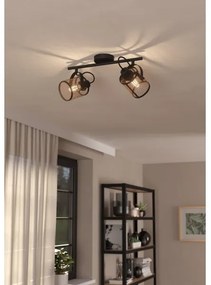 Spot de tavan DELLOW 2xE27/40W/230V Eglo 43532