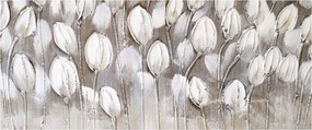 Tablou - Lalele structurate (120x50 cm)