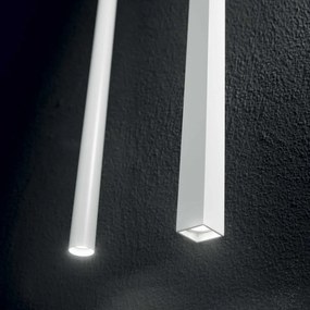 Pendul minimalist cilindric alb Ultrathin S