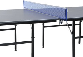 HOMCOM Masa de Ping Pong Pliabila pentru Interior si Exterior in Lemn MDF si Otel, Albastru Inchis 152.5x274x76cm | Aosom Romania