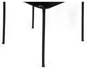 Set de scaune de sufragerie Dore Grey and Black, 2buc.