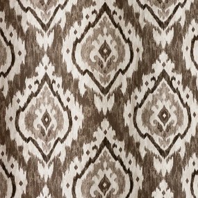 Draperii maro 2 buc. 117x137 cm Suri Geo – Pineapple Elephant