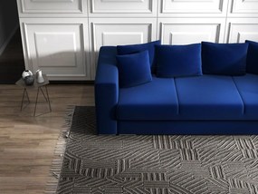 Canapea extensibilă dumonde cu ladă de depozitare si sezut confortabil din spuma high-density, Gloria Royal Blue 240x100 cm
