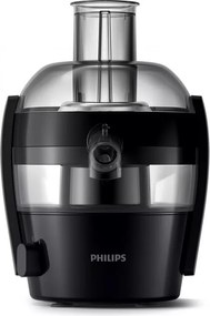 Resigilat: Storcator de fructe Philips HR1832/00, 500 W, 1,5 l, QuickClean, Fara picurare, Negru