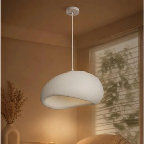 BRILAGI - Lustră suspendată pe cablu WABI SABI 1xE27/60W/230V Ø 50 cm albă