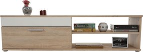 Perete living, stejar sonoma / alb, KEVIN