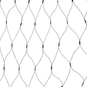 Nedis CLLN320 - LED perdea Crăciun 320 LED, 7 funcții, 6m, IP44, alb cald