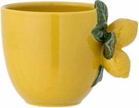 Cană multifunctională galbenă, ceramică – Limone