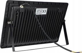 Proiector LED exterior 200W, 230V, 4500K, IP65, negru