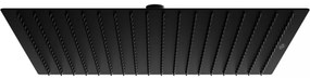 Mexen Slim pară de tip ploaie 40 x 40 cm, Neagră - 79140-70