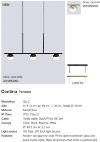 Lustra design minimalist stil nordic Contina 2010953035 NL