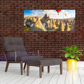 Tablou - Baloane cu aer cald (120x50 cm)