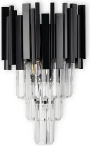 BRILAGI - Aplica de perete VERVE 2xE14/40W/230V neagră