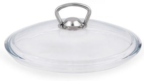 Cratiță din aluminiu cu capac Güral Porselen Classic, ø 20 cm, roz