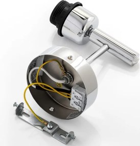 Brilagi - Aplica de perete MONTE 1xE27/60W/230V bej/crom lucios