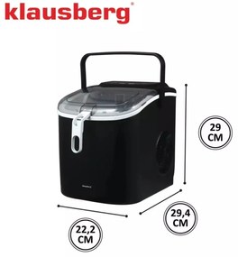 Aparat pentru gheata 1,2 L Klausberg KB7882, negru
