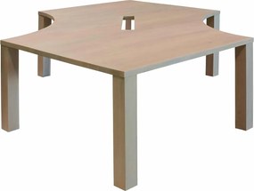 Masă stejar masiv Dining Office Bay blat 3cm