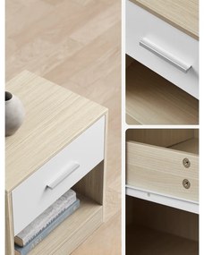 Set de noptiere E1081, stejar, 2 buc.