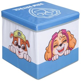 Organizator de jucării pentru copii din material textil 30x30x30 cm Paw Patrol – Roba