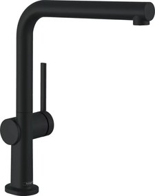 Baterie bucatarie Hansgrohe Talis M54 monocomanda negru mat