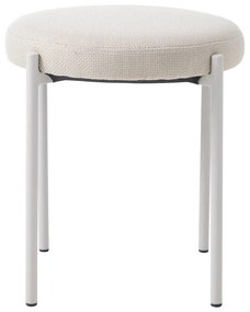 Scaun crem din metal Pelican – Unique Furniture