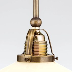 Lustra, Pendul realizat manual design rustic ARTDESIGN, patina/ champagne