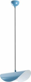 Lustra EGER, albastru, metal, 30x20x17-106 cm