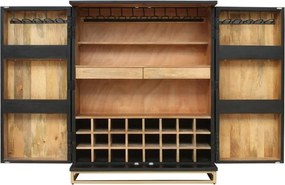 Bufet/ Bar design vintage GOLDEN SUNSET 140cm Mango