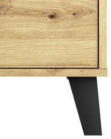 Comoda BOGAN 1D3S, stejar artisan