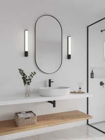 Aplica LED cu priza, protectie IP44, pentru baie Malaika 49 negru