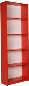 Biblioteca Adore Modern, 5 rafturi, 64x182x26 cm