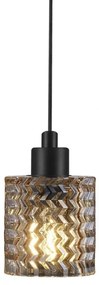Pendul design modern Hollywood, sticla chihlimbar 46483027 NL