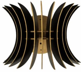 Aplica de Perete 206-WS2, 2 Bucati, Soclu E27, Max 45 - 60W, Culoare Negru