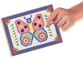 Set broderie SES, cu ațecolorate
