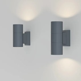 Aplică de exterior Maytoni O574WL-02GR BOWERY 2xGU10/50W/230V IP54 antracit