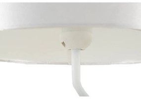 Veioză albă/aurie cu abajur textil (înălțime 64 cm) Dancer – Mauro Ferretti