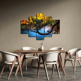 Tablou - Cascade din Asia (150x105 cm)