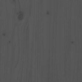 Suport busteni de exterior, gri, 108x52x74 cm, lemn masiv pin