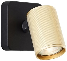 Spot LED de perete Brilliant MARTY 1xGU10/5W/230V auriu