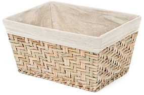 Coș depozitare din papură Compactor Rush, 38,5 x 28,5 cm