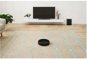 Sencor Aspirator robot 2 în 1 cu mop, 16 W, 2600 mAh, Wi‑Fi, negru, cu telecomandă inclusă