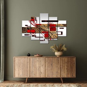 Tablou cu abstracție (150x105 cm)