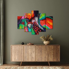 Tablou abstract - culori (150x105 cm)