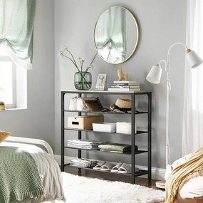 Pantofar DAVOR, gri/negru