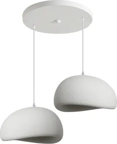 BRILAGI - Lustră pe cablu WABI SABI 2xE27/60W/230V albă