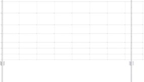 vidaXL Gard cu Stâlp Argintiu 1 x 25 m Oțel