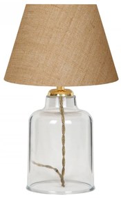 Veioză cu abajur textil (înălțime 30 cm) Baran – Opviq lights